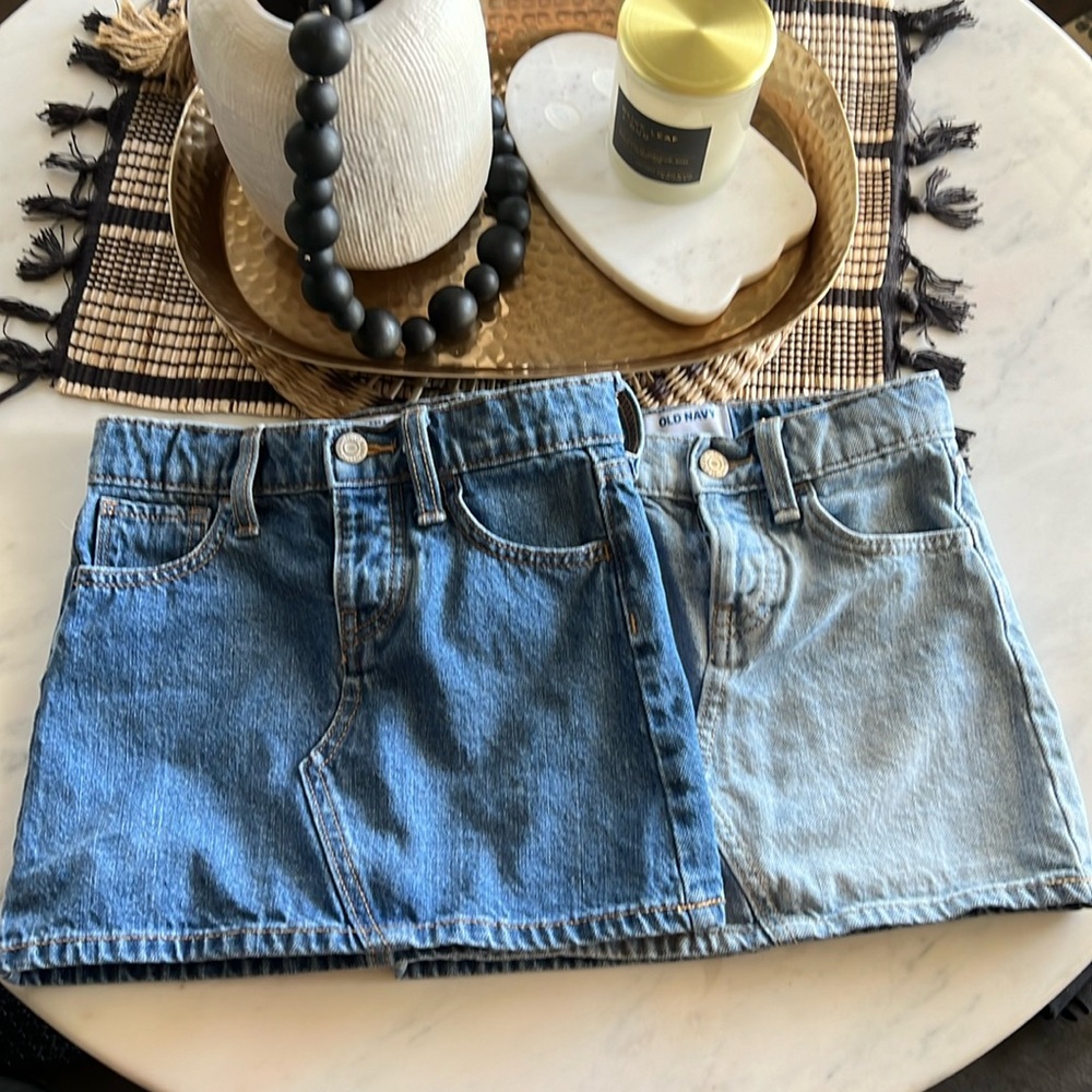 Old navy denim skirts